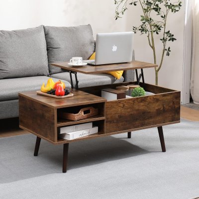 Furnimax Lift Top Coffee Table – Hidden Storage & Elegant Design
